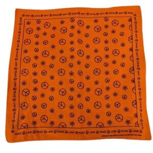 Peace Love Bandana